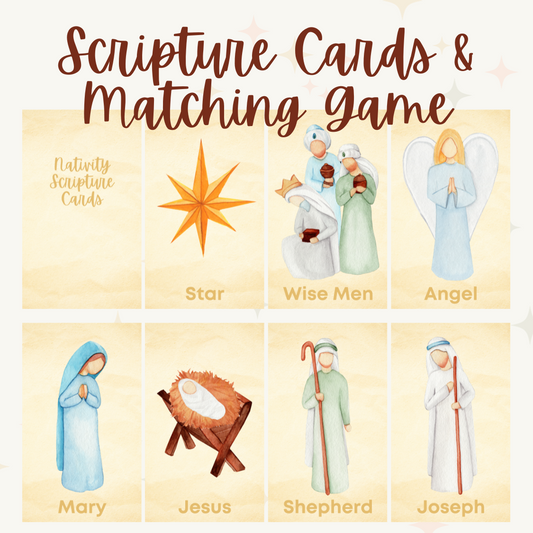 Nativity Scripture Cards